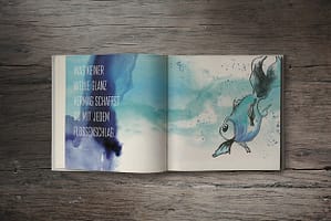 Illustration von Mein kleiner Fisch